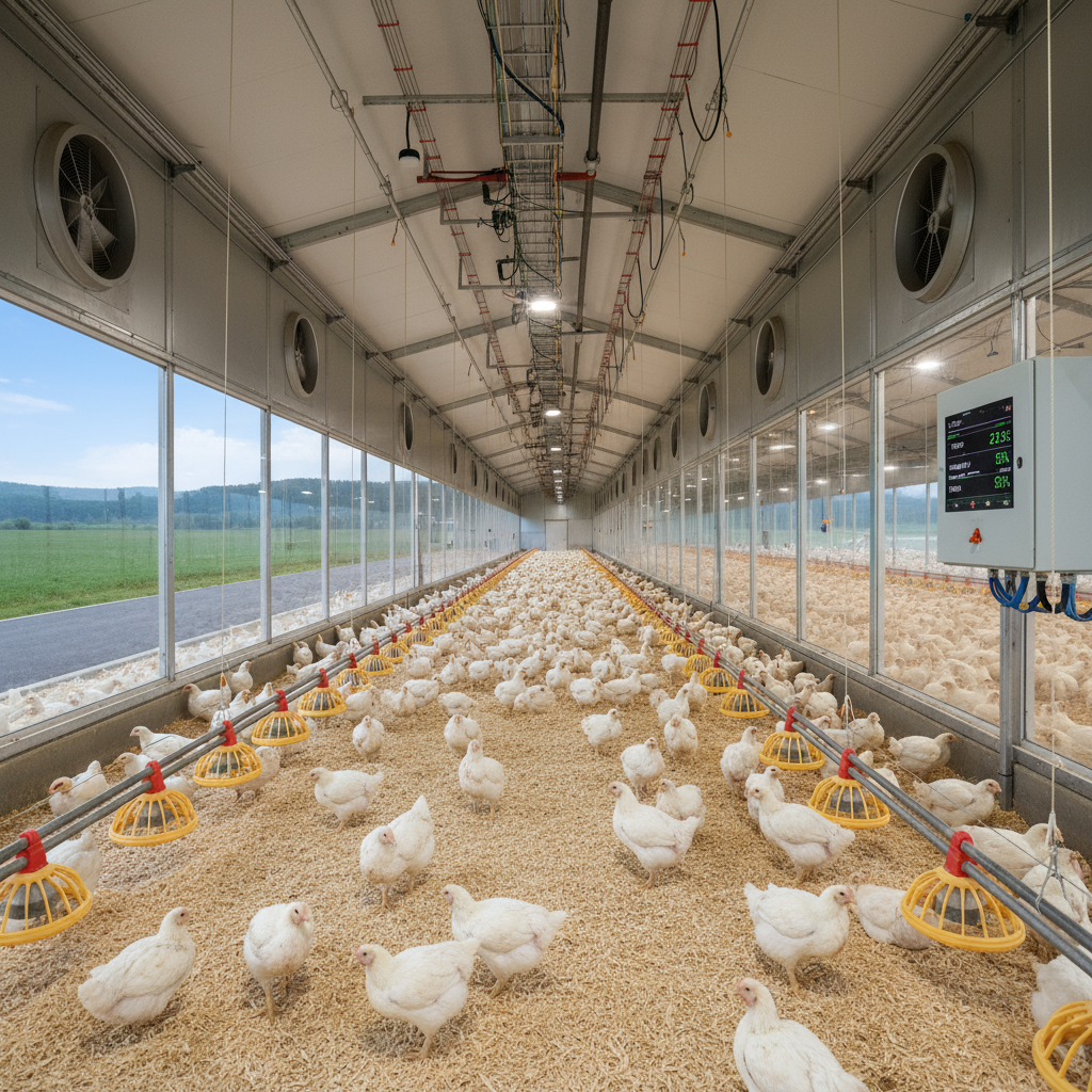 ฟาร์มไก่เนื้อ